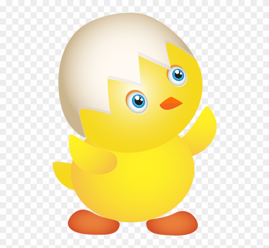 Tubes Pâques Poussin - Clip Art - Png Download