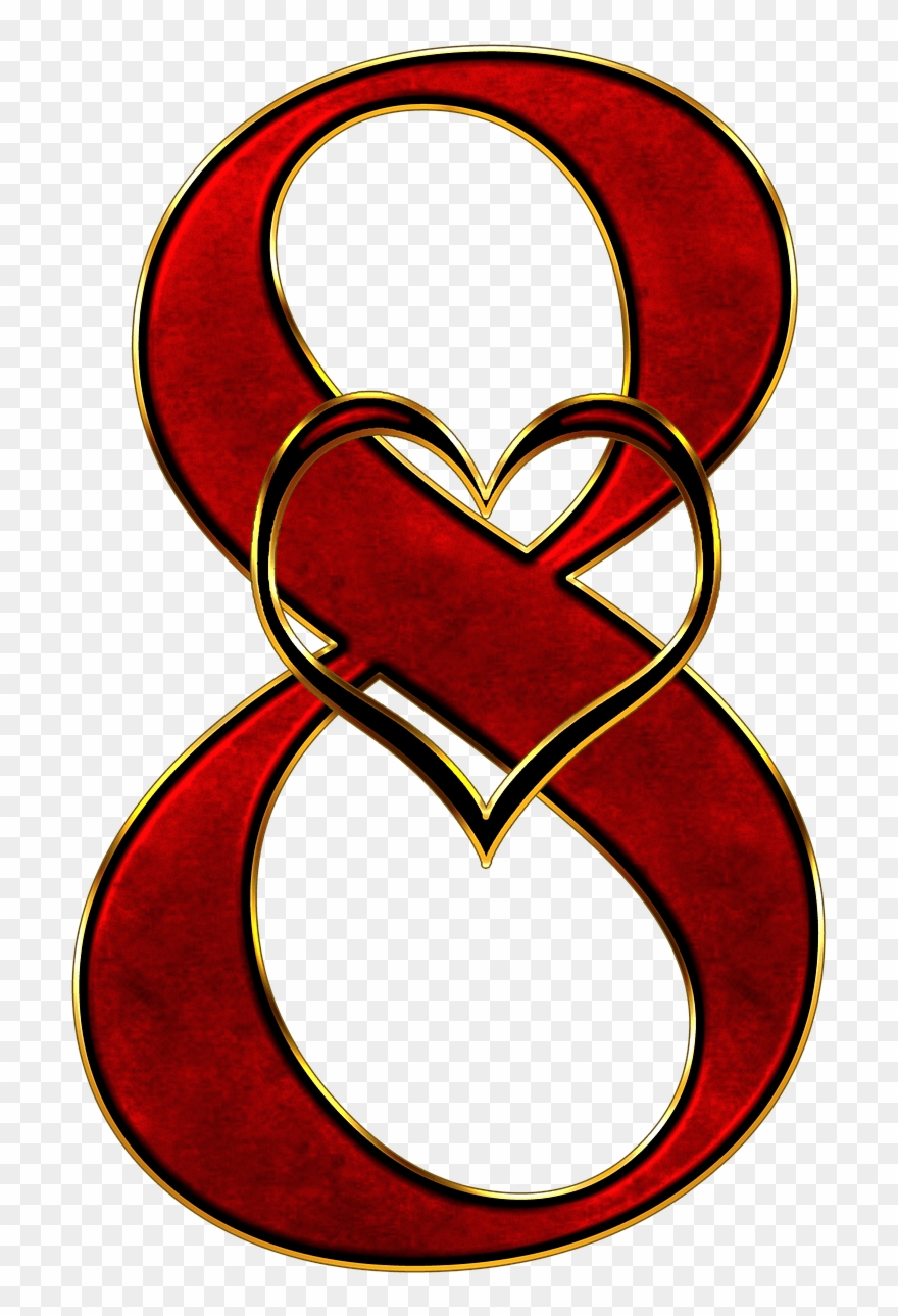 Number 8 Cliparts 5, Buy Clip Art - Imágenes Del Número 8 - Png Download