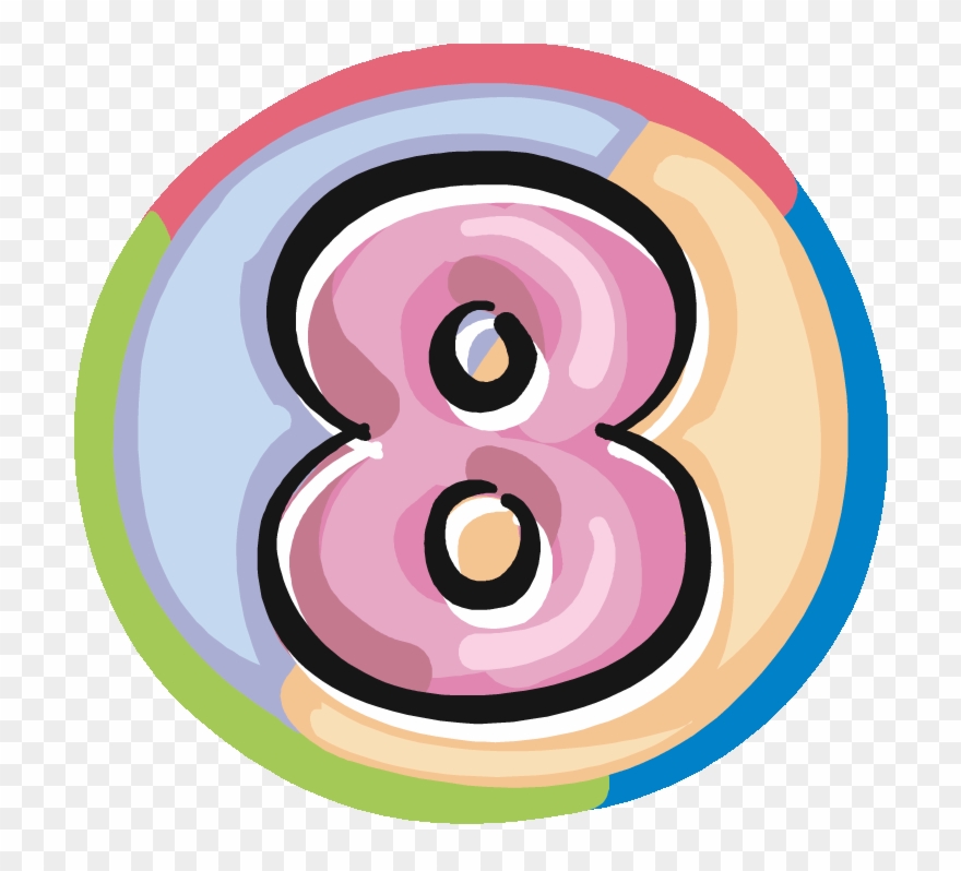 Number 8 Clipart - Png Download