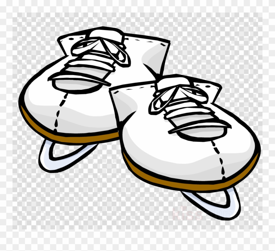 Clip Art Clipart Quad Skates Ice Skates Clip Art - Ice Skate - Png Download