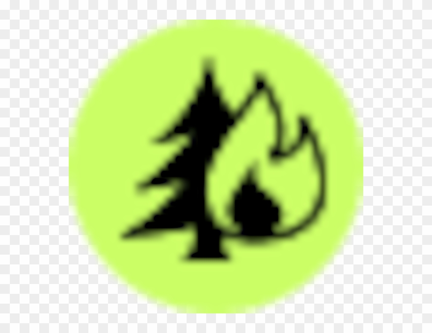 Forest Fire Danger Ratings - Wildfire Clipart