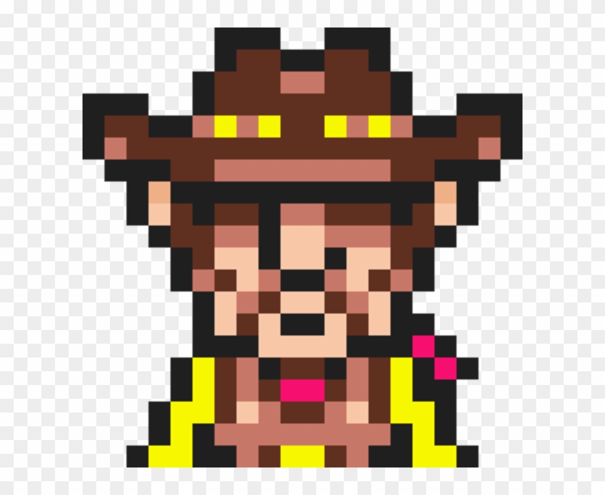 Cowboy Hat - Mother 3 Flint Sprite Clipart