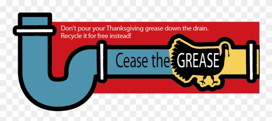 Bp - Grease Down The Drain Clipart