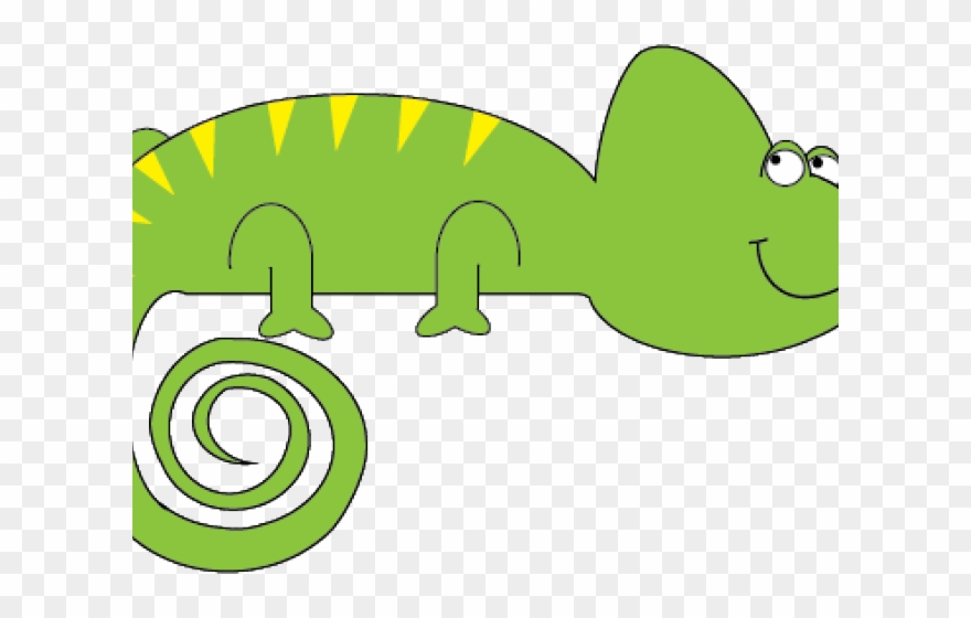 Lizard Clipart Jungle - Clip Art - Png Download