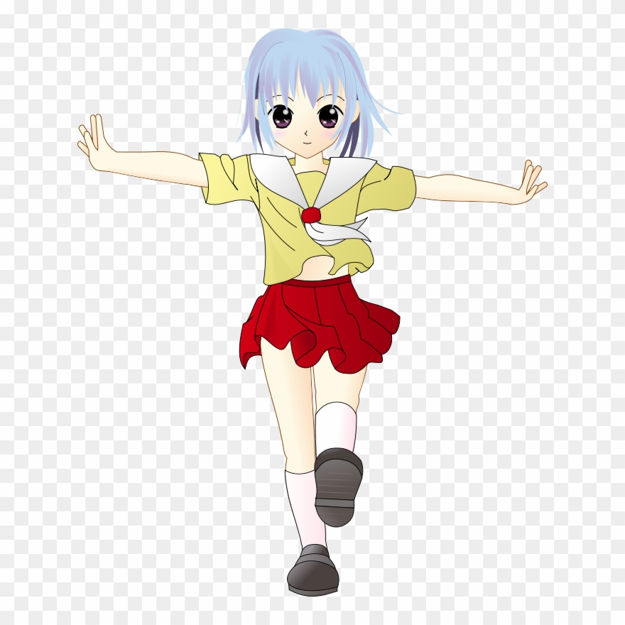 Anime Girl Gif Png Clipart