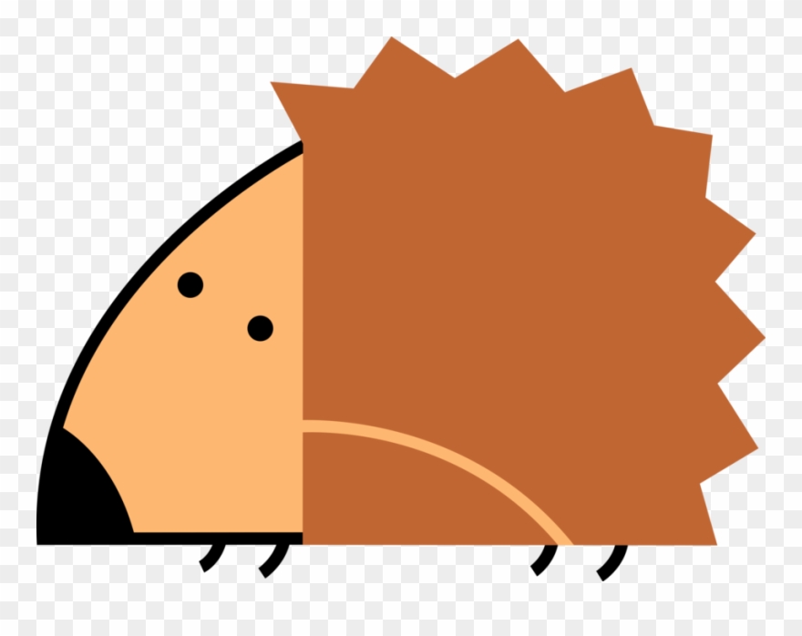 Vector Illustration Of Porcupine Rodent With Coat Of - Spine Clipart