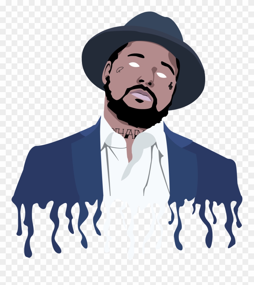 Vector Schoolboy Q - Illustrator Kendrick Lamar Vector Clipart