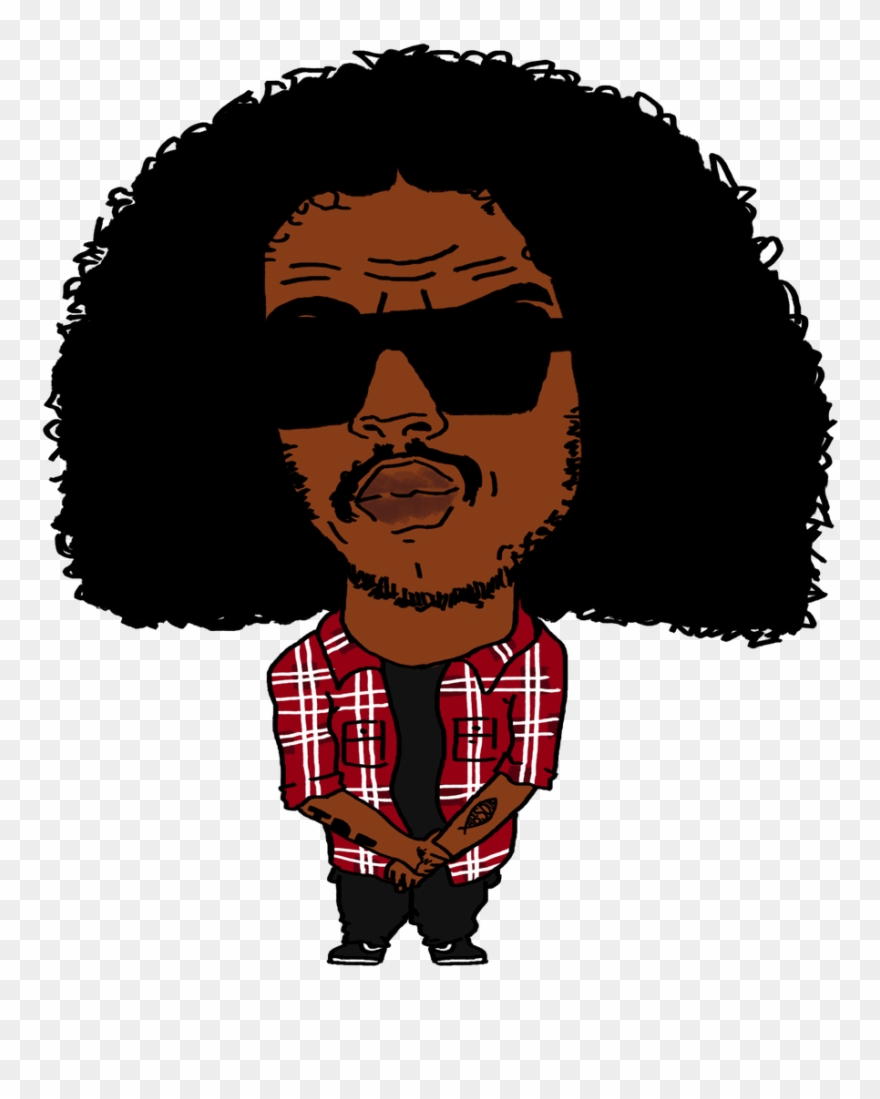 4 Aug - Black Hippy Clipart