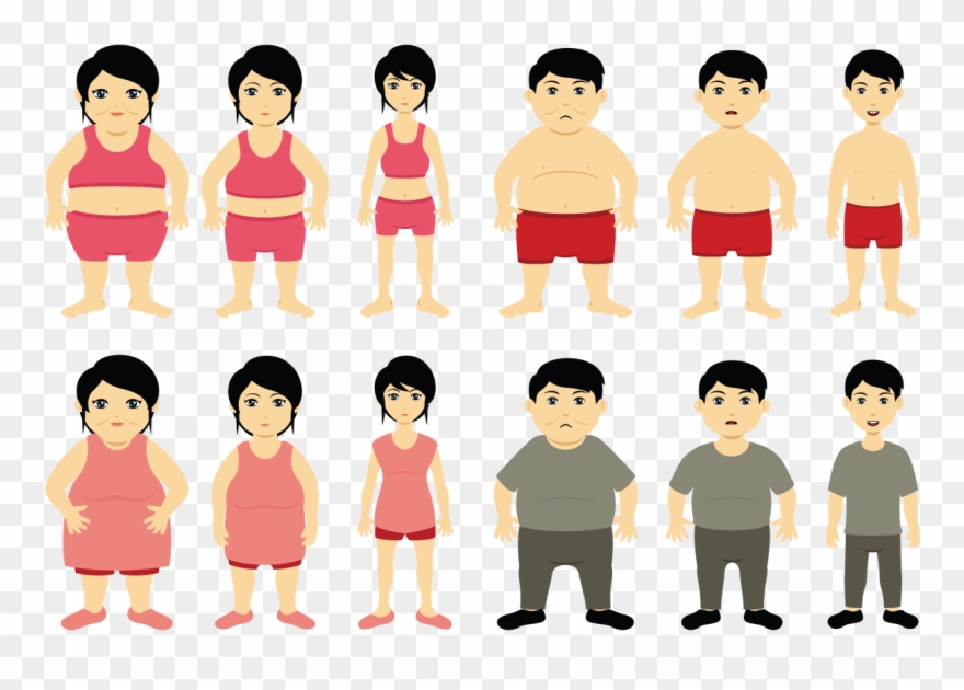 Child Weight Loss Clipart