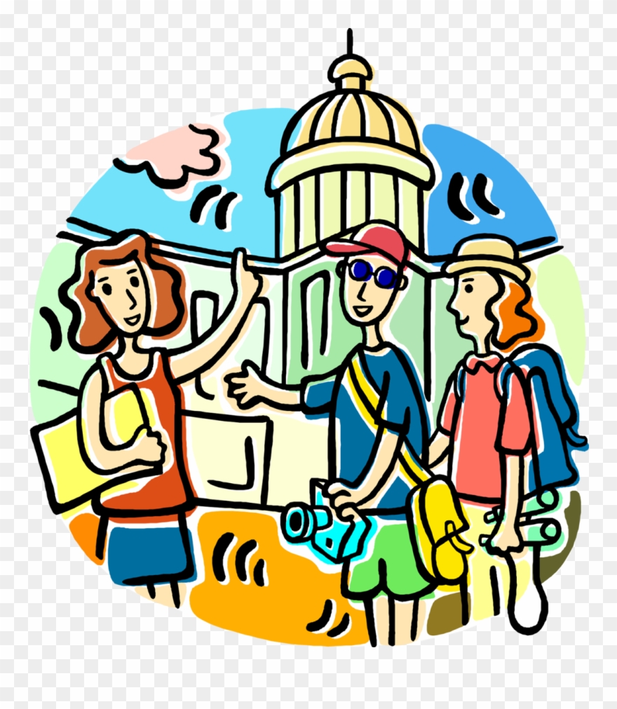 Binoculars Community - Visit A City Clipart - Png Download