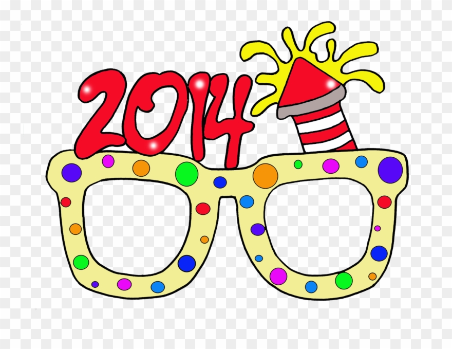 Glass Clipart New Year - New Years Glasses Png Transparent Png