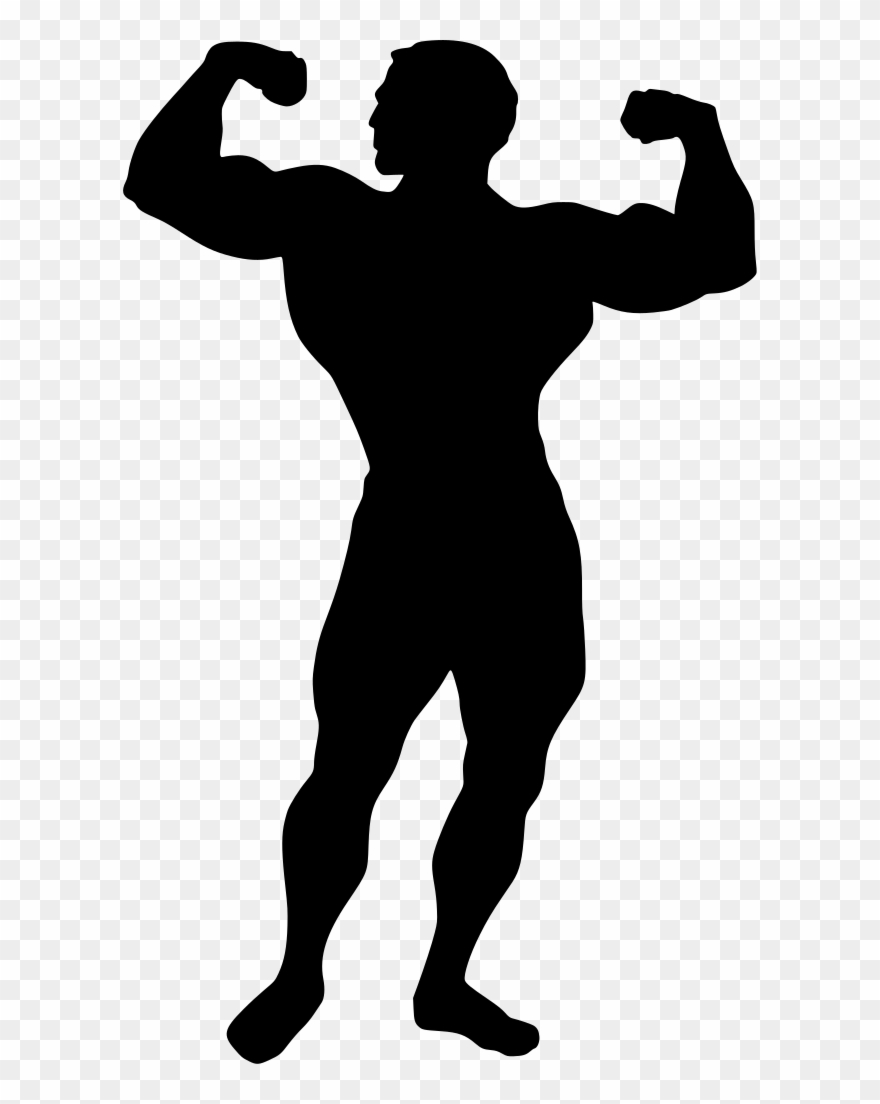 Info - Muscle Man Clipart - Png Download