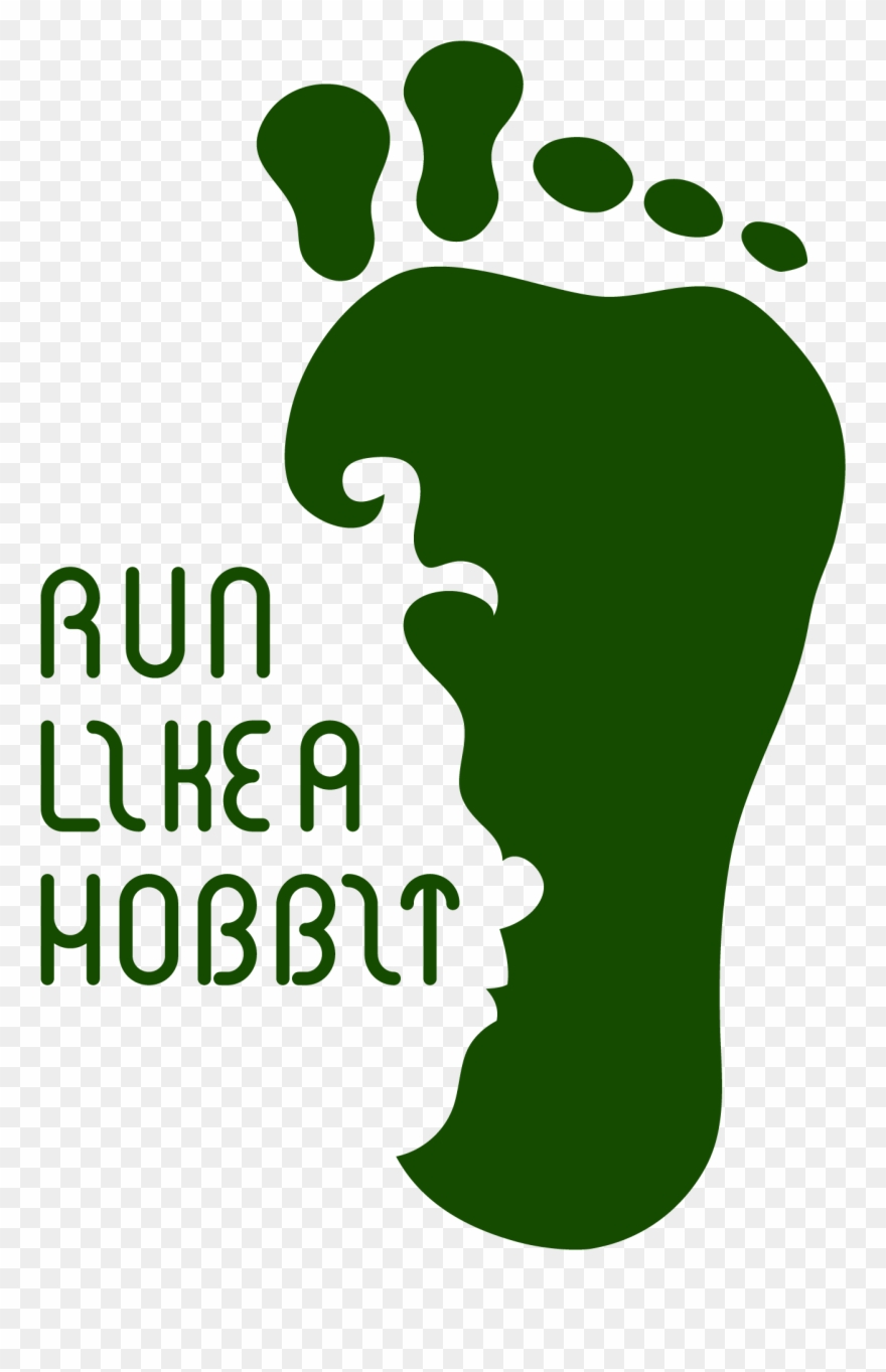 Run Like A Hobbit - T-shirt Clipart