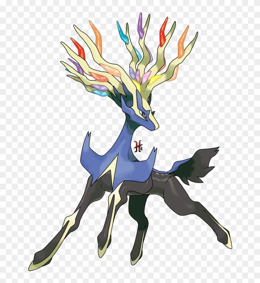 238kib, 730x900, Hobbit Unexpected Journey Dlc - Xerneas Clipart