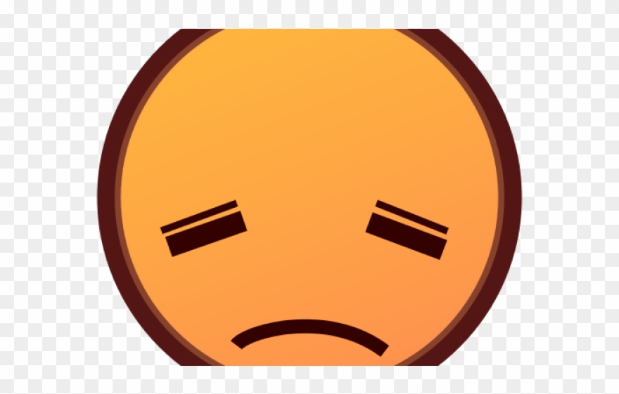 Emoji Face Clipart Disappointment - Emoji - Png Download