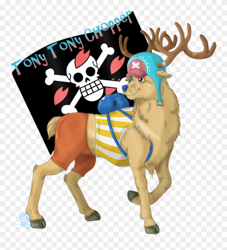 Tony Tony Chopper By Min19 - Jigsaw Puzzle - One Piece Jolly Roger - Sakura Kingdom- Clipart