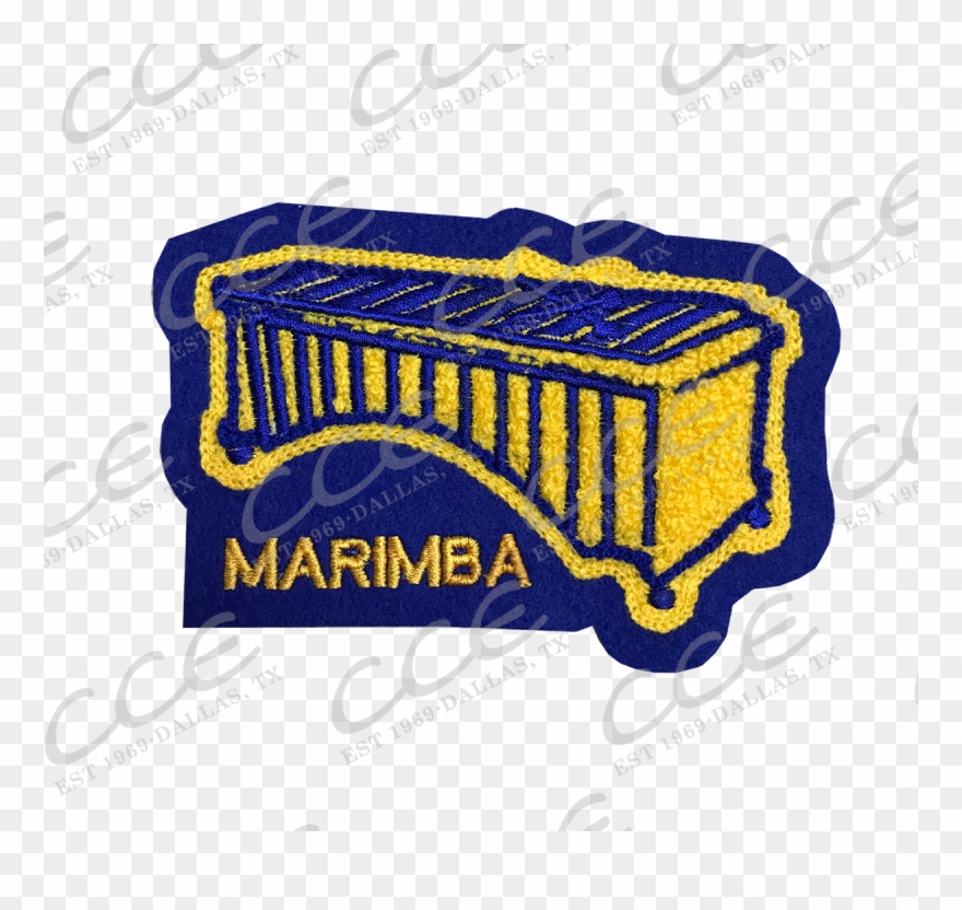 Marimba Sleeve Patch - Sleeve Clipart