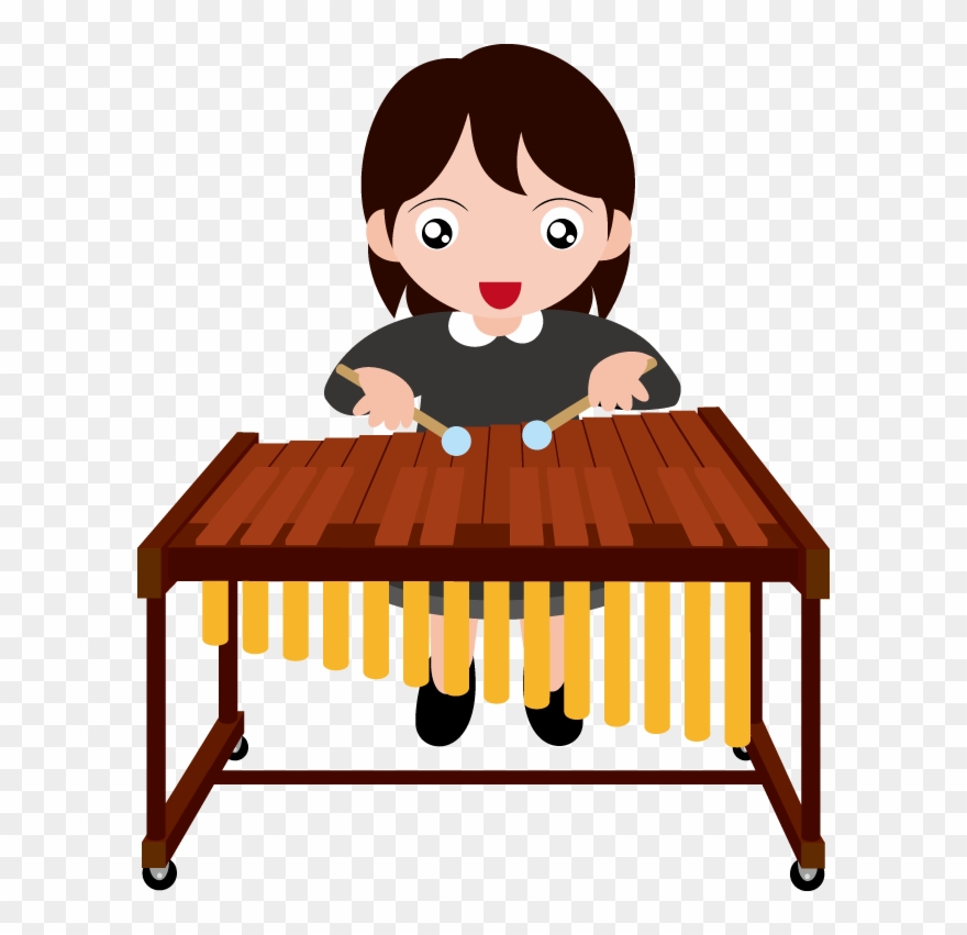 鍵盤打楽器no03マリンバイラスト - マリンバ イラスト Clipart