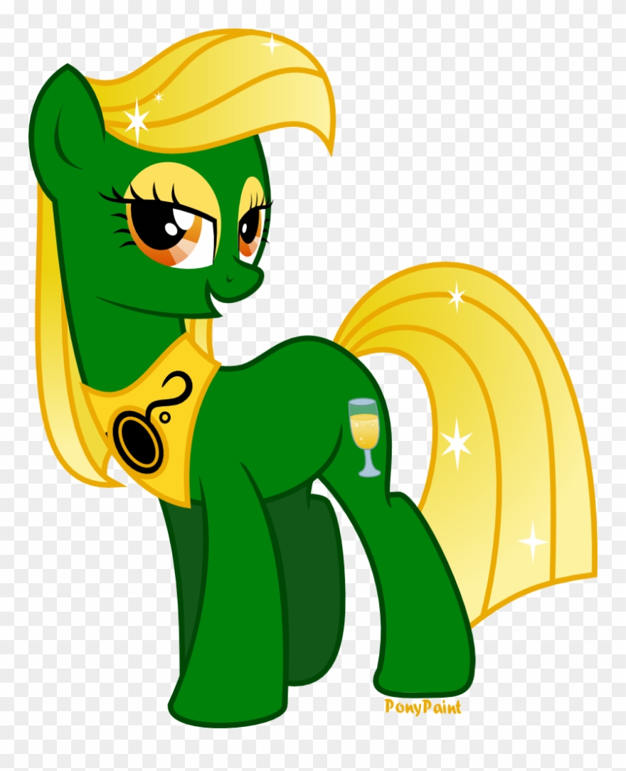 Ponypaint, Champagne, Ponified, Safe, Simple Background, - Cartoon Clipart