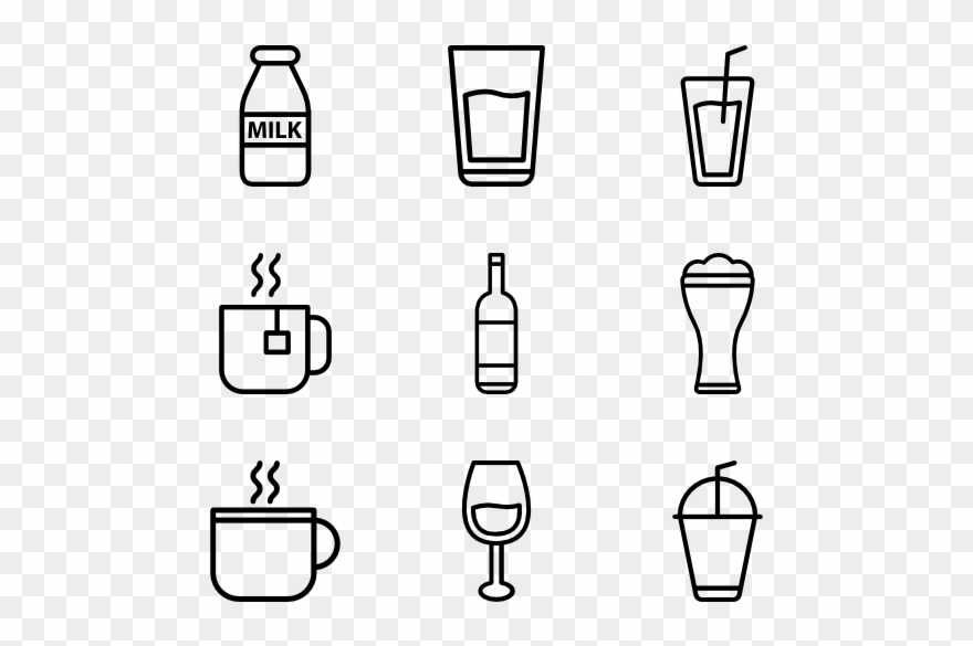 Drinks And Beverage Clipart