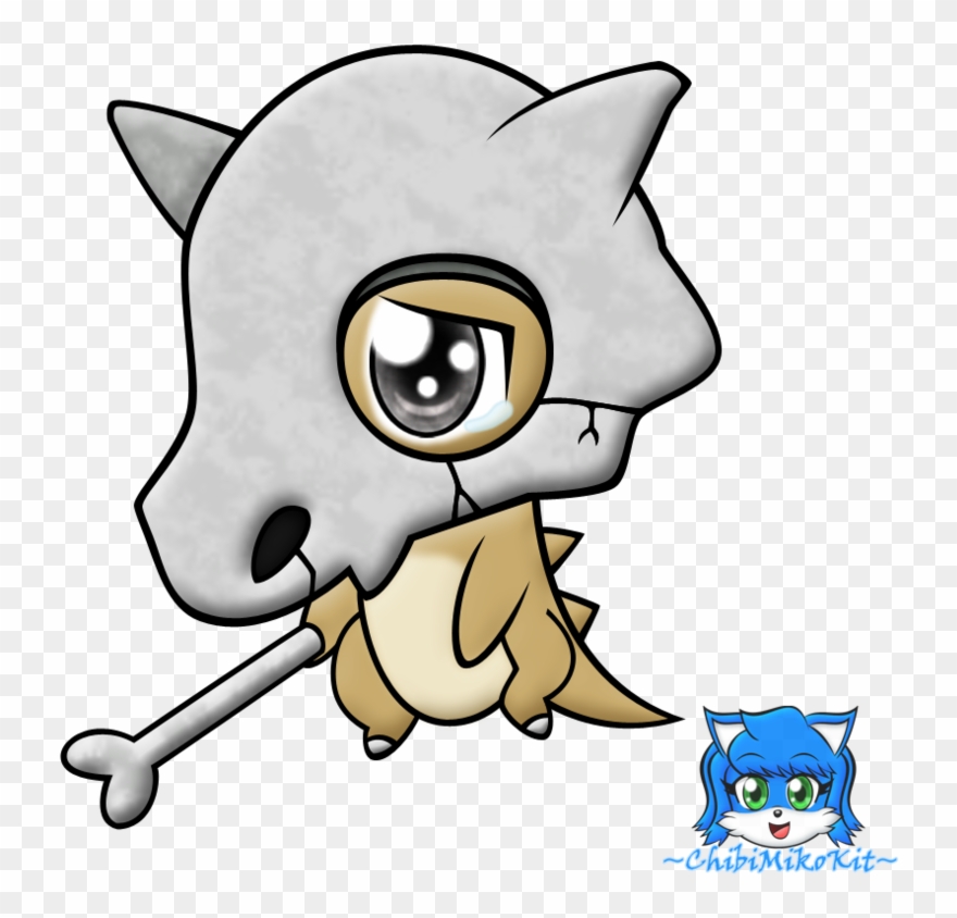 Pokemon Chibi Cubone Clipart