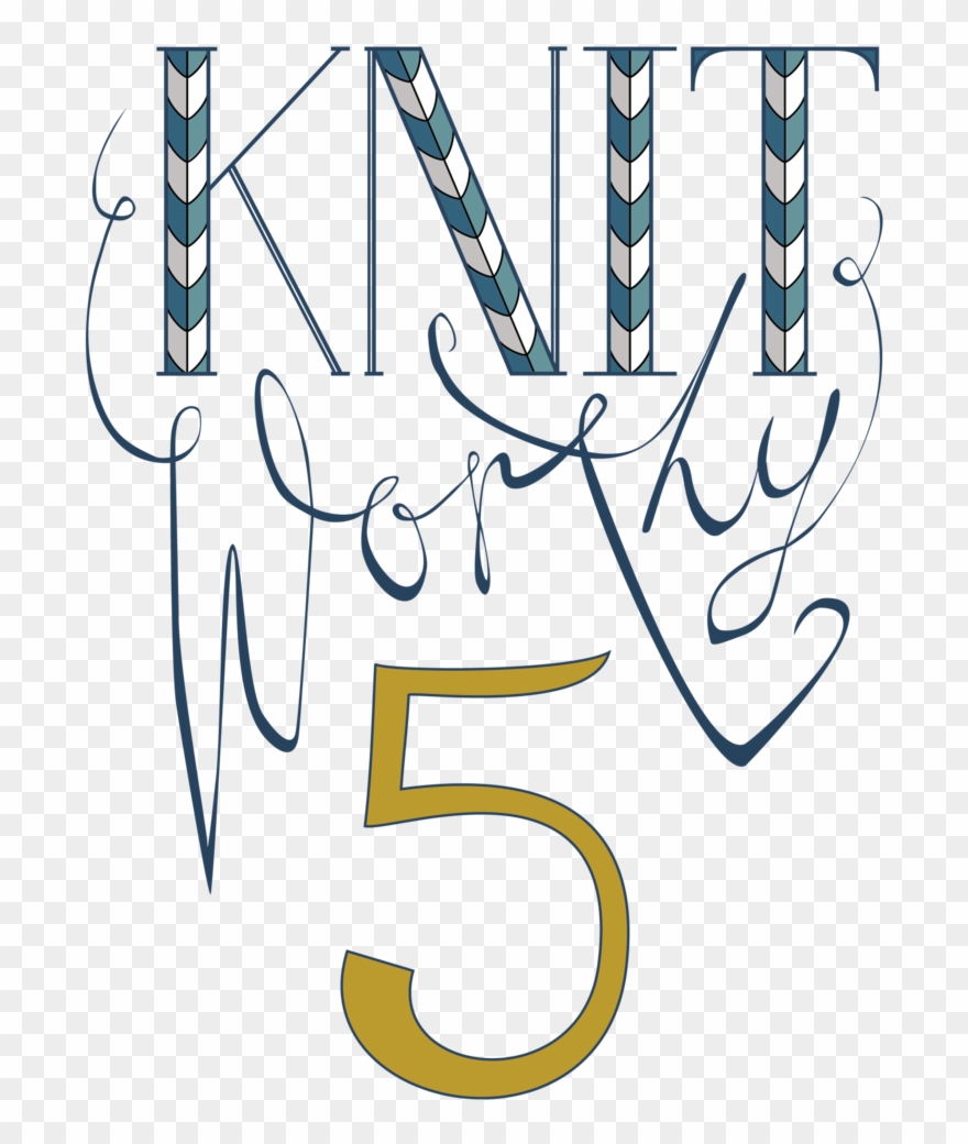 Knitworthy - Calligraphy Clipart