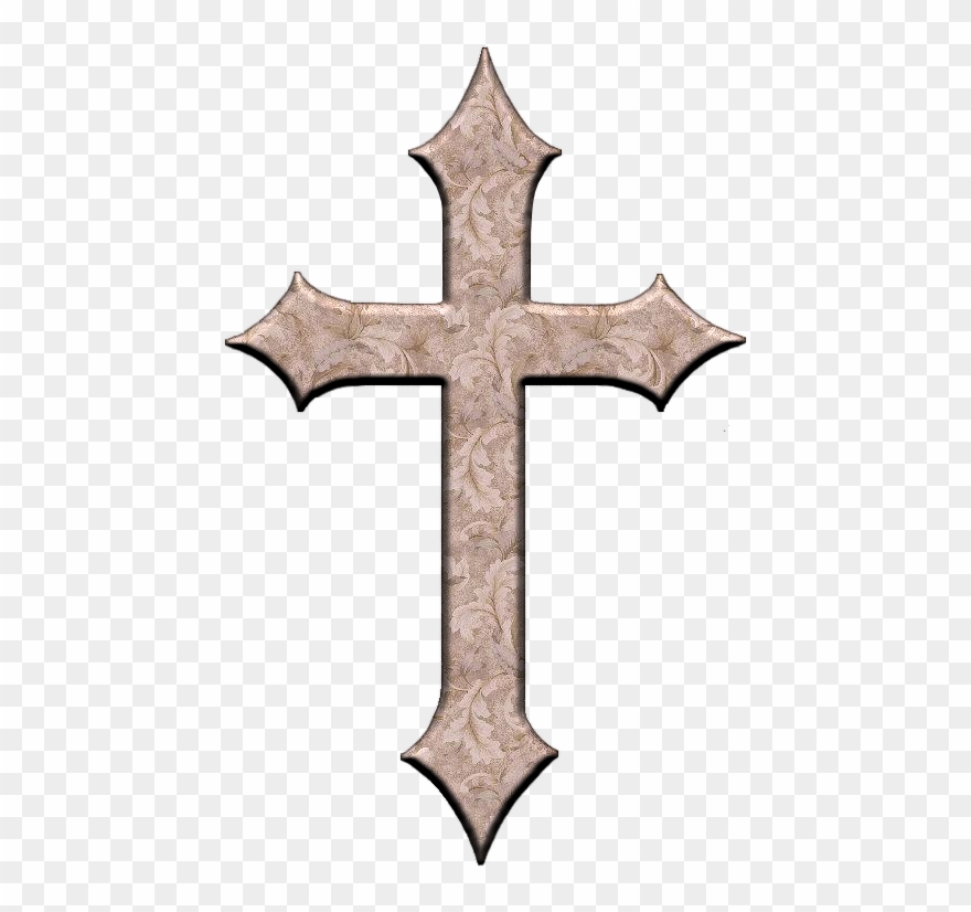 Ornate Cross Png For Kids - Cross Clipart