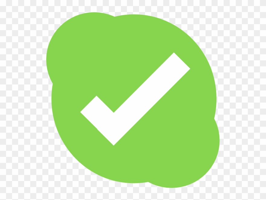 This Means You Are “available” - Skype Online Png Clipart