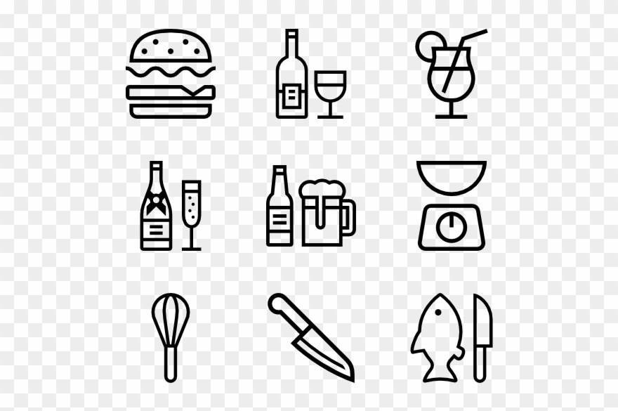 Kitchen And Food - Medieval Icon Clipart