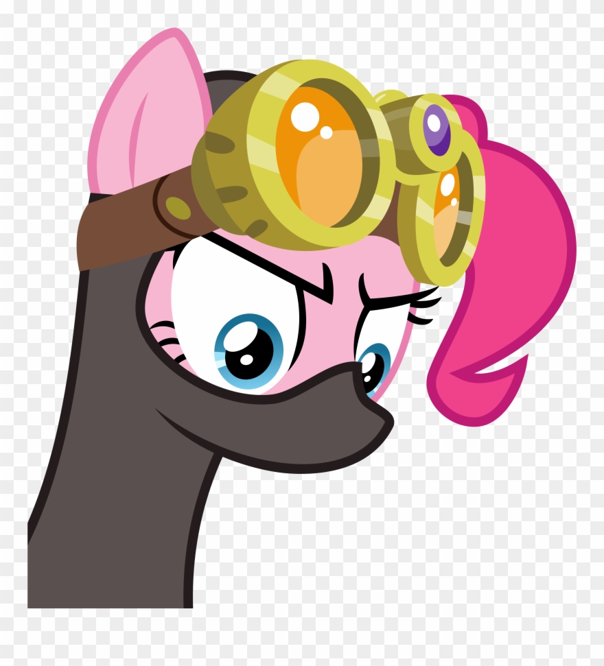 Vector Horses Steampunk - Pinkie Pie Clipart