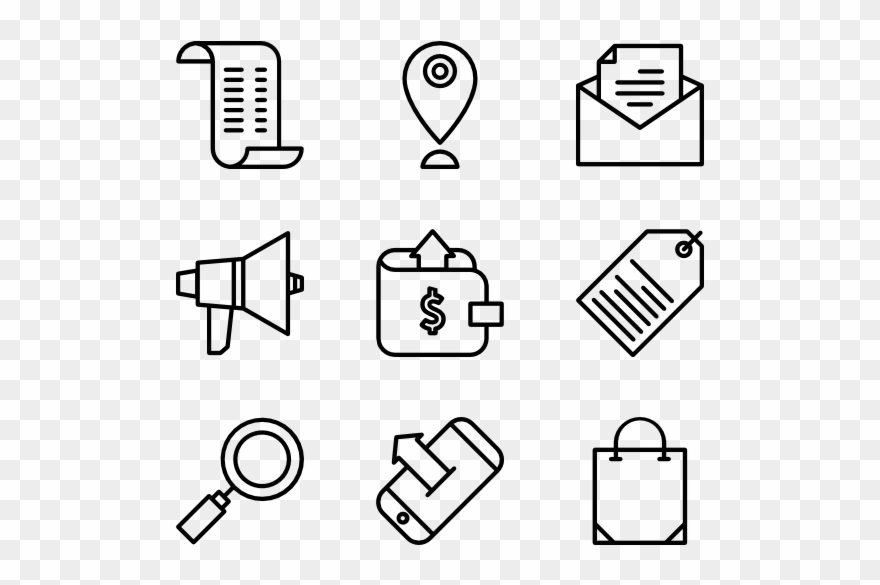 Ecommerce - Dashboard Icon Clipart