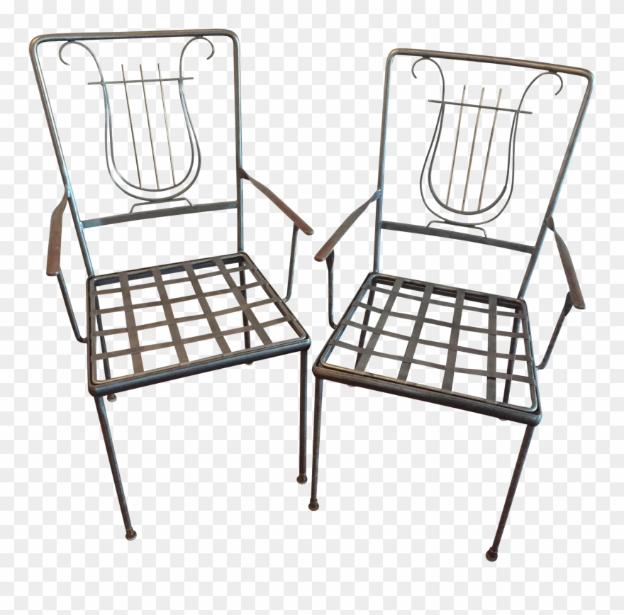 Lyre Back Iron Brass - Parliamentwatch Clipart