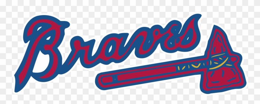 Atlanta Braves 1 Logo Png Transparent - Turner Field Clipart