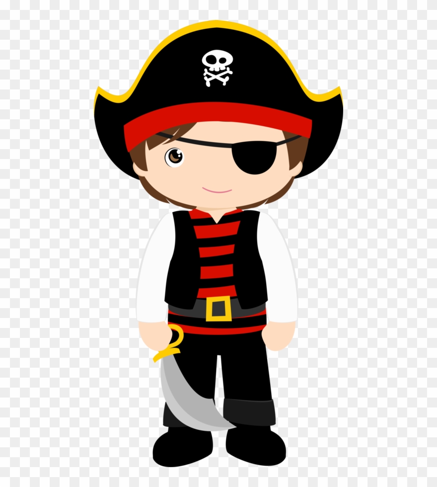 Costume Clipart Pirate Costume - Pirate Boy Clipart - Png Download