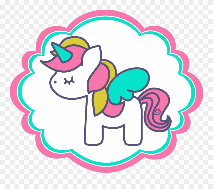 Clipart Telephone Clip Art Pink - Unicornios Clipart - Png Download