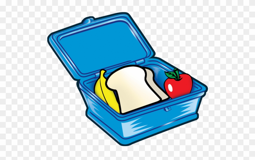 Lunch Box Clipart Luch - Lunchbox Cartoon - Png Download