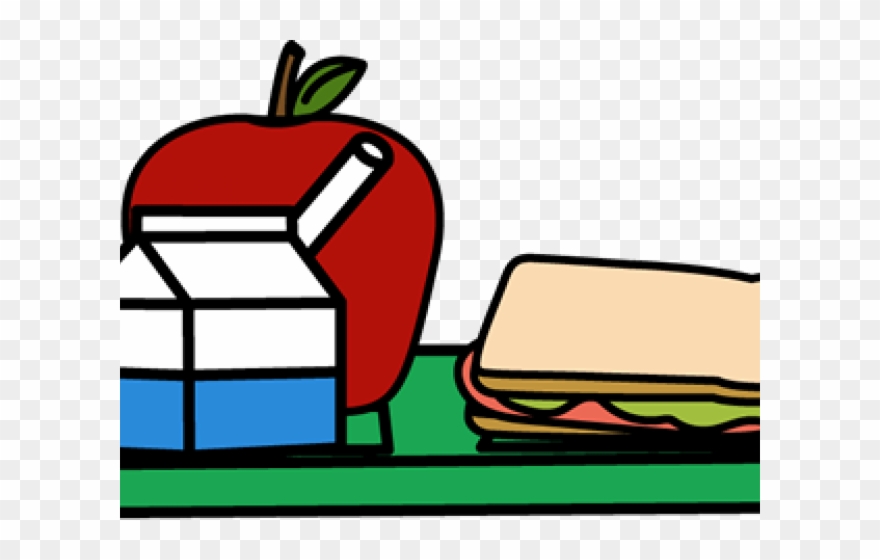 Cafeteria Clipart School Nutrition - School Lunch Clipart - Png Download