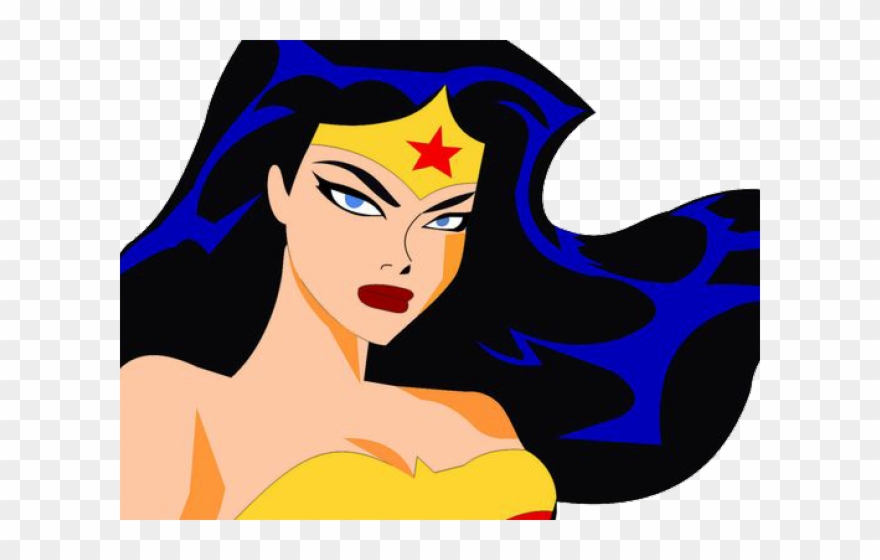 Avengers Clipart Wonder Woman - Mulher Maravilha Liga Da Justiça Desenho - Png Download