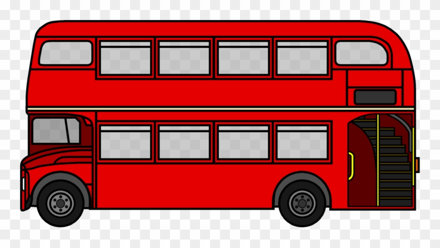 Freeuse Library Huge Freebie Download For - Double Decker Bus Clipart - Png Download