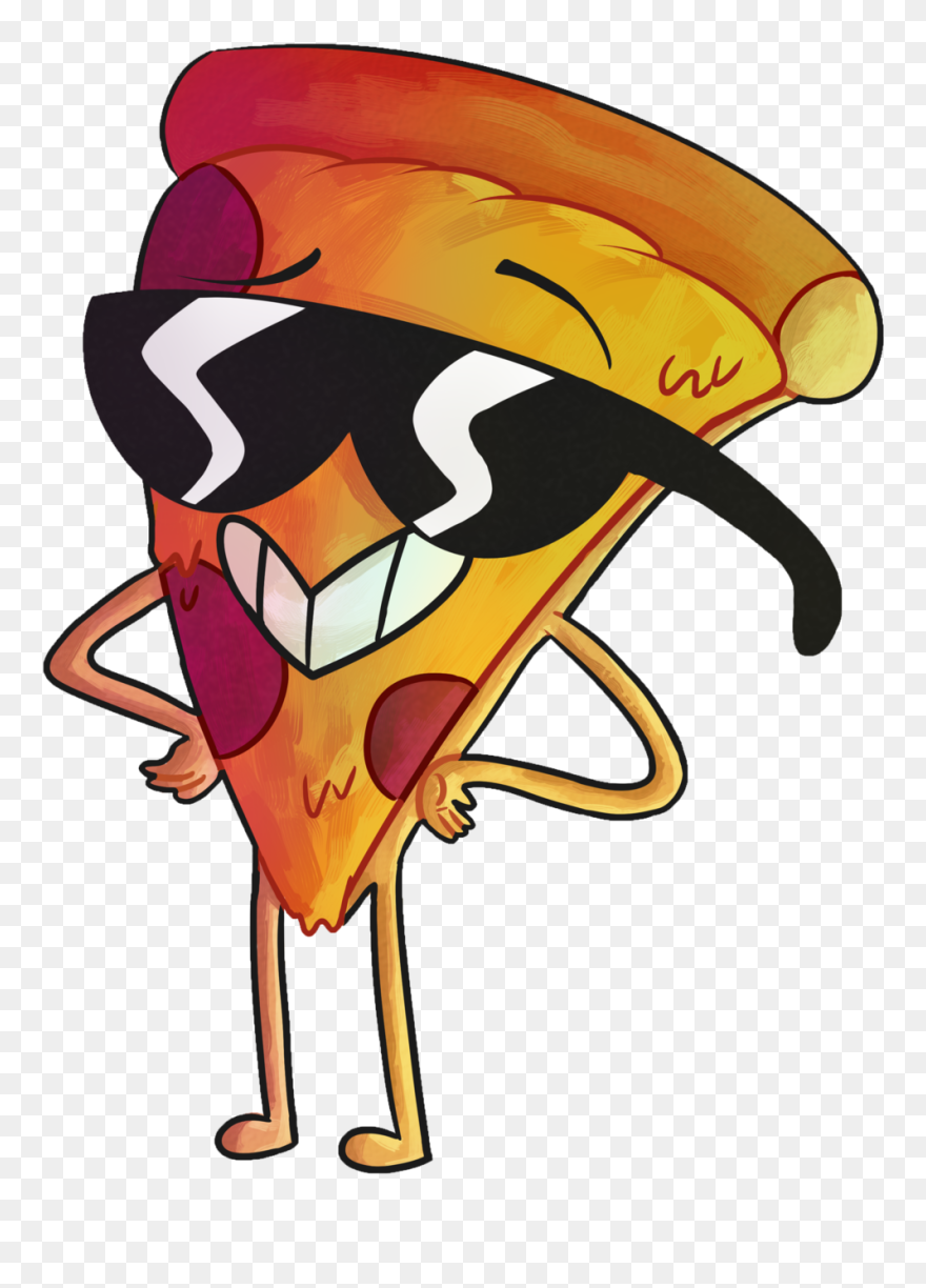 Clip Art Royalty Free Library Pizza Slice Drawing At - Clip Art Pizza Slice - Png Download