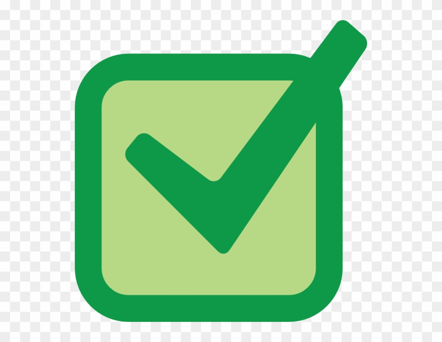 Check Box Clip Art - Tick In Box Png Transparent Png