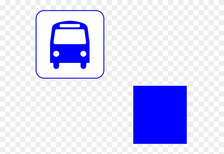 How To Set Use Bus Station Dark Blue 2 Svg Vector Clipart