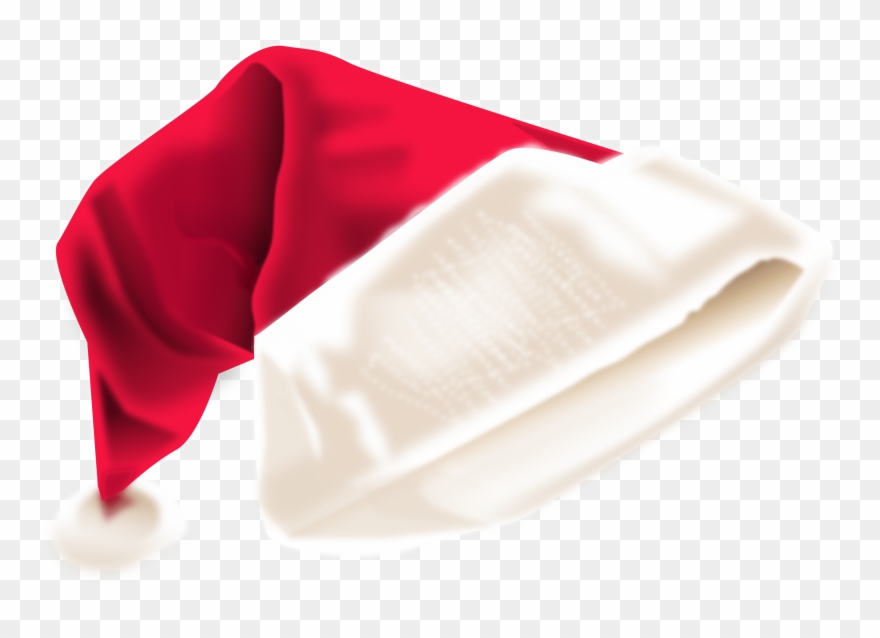 Clipart - Santa's Cap - Cap Santa Claus Png Transparent Png