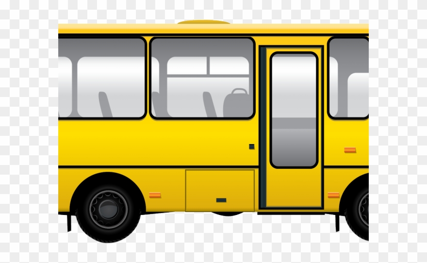 Bus Clipart Private Bus - Bus Vector - Png Download