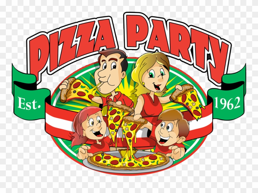 Clipart Free Library Free Delivery Images Download - Pizza Party Logo - Png Download