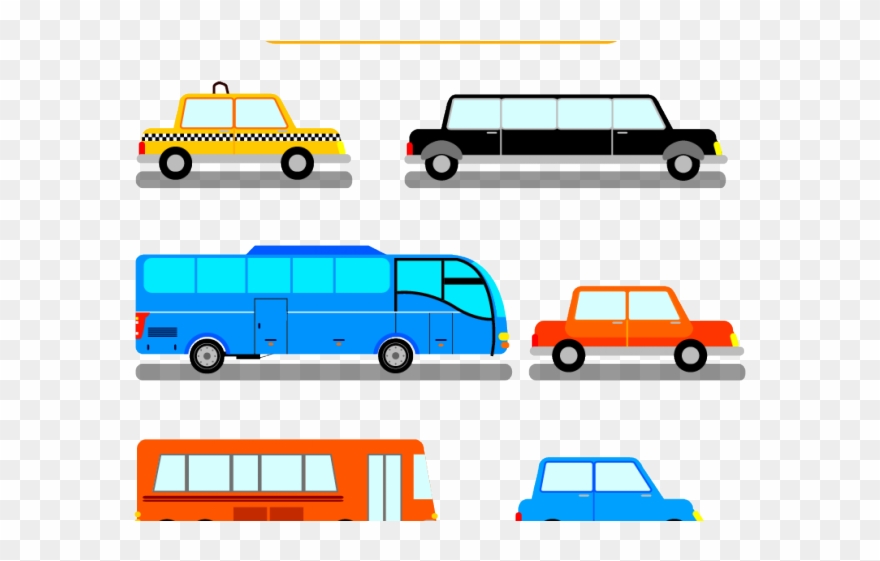 Bus Clipart Private Bus - Car - Png Download