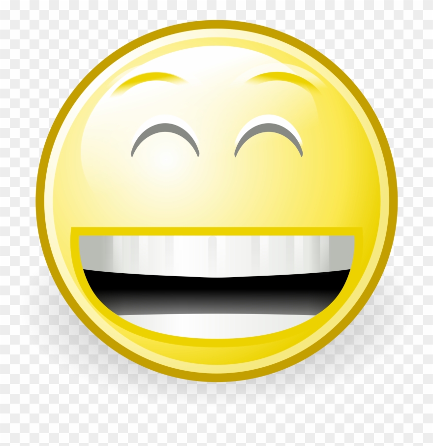 Funny Laughing Face Cartoon - Cartoon Clipart