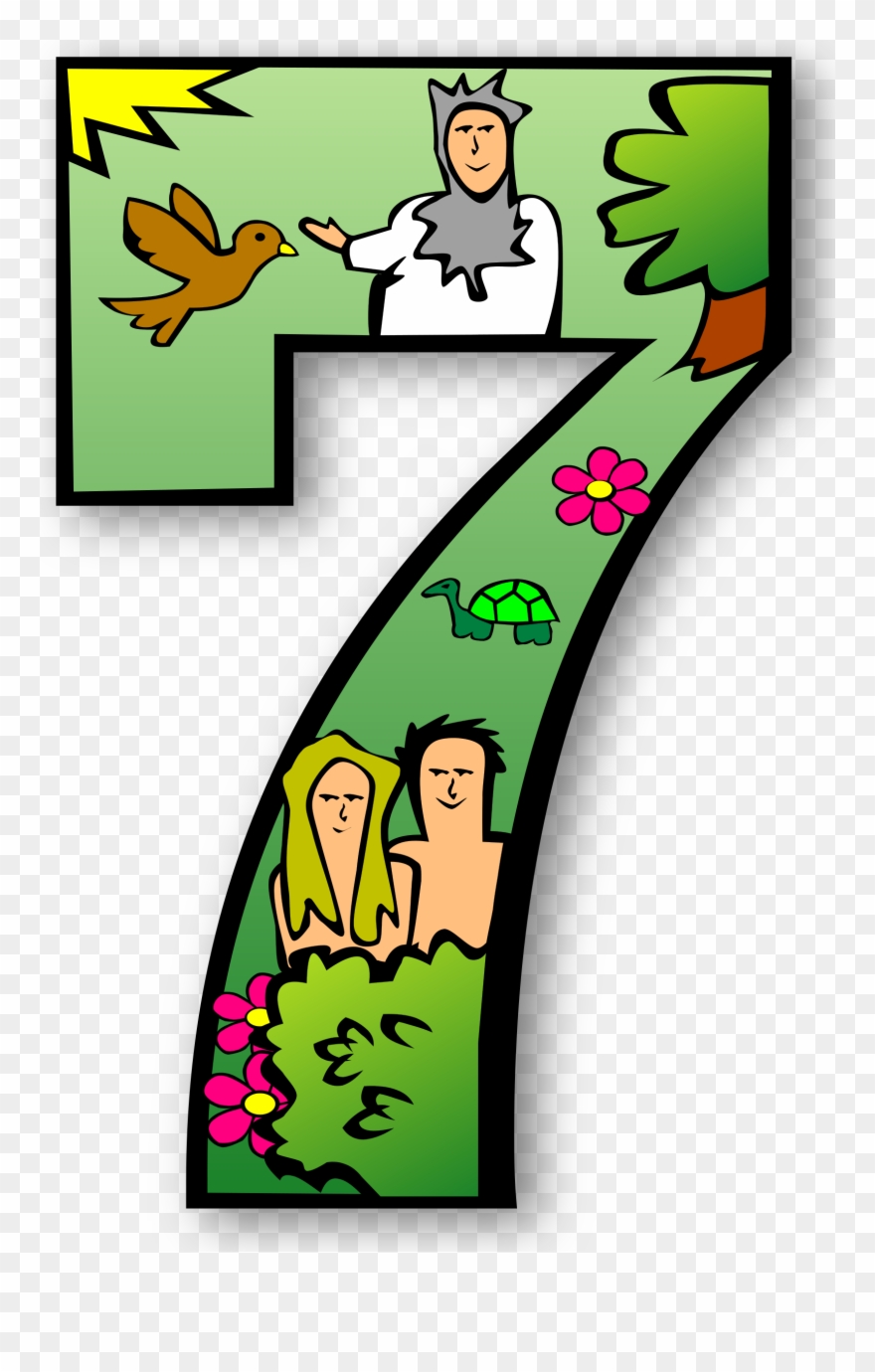 Days Big Image Png - Days Of Creation Clip Art Transparent Png