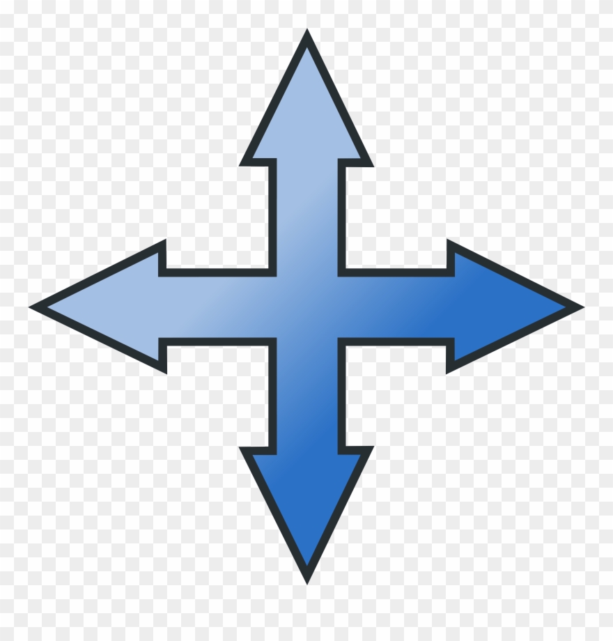 Move Clipart Icon - Resize On Icon Png Transparent Png