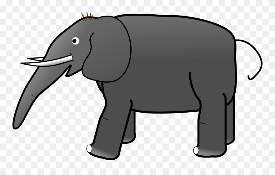 Asian Elephant Clipart Thai Elephant - Elephant Clip Art Transparent Background - Png Download